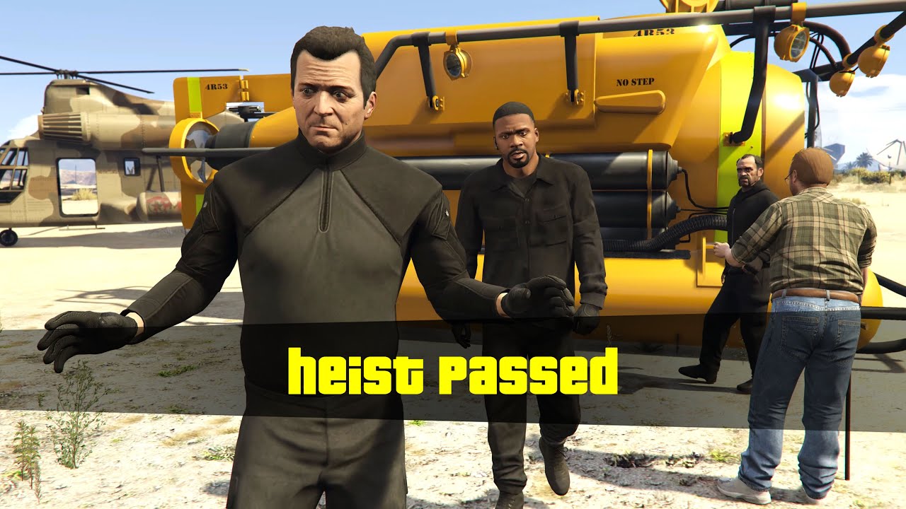 Mission Passed | The Merryweather Heist | GTA 5