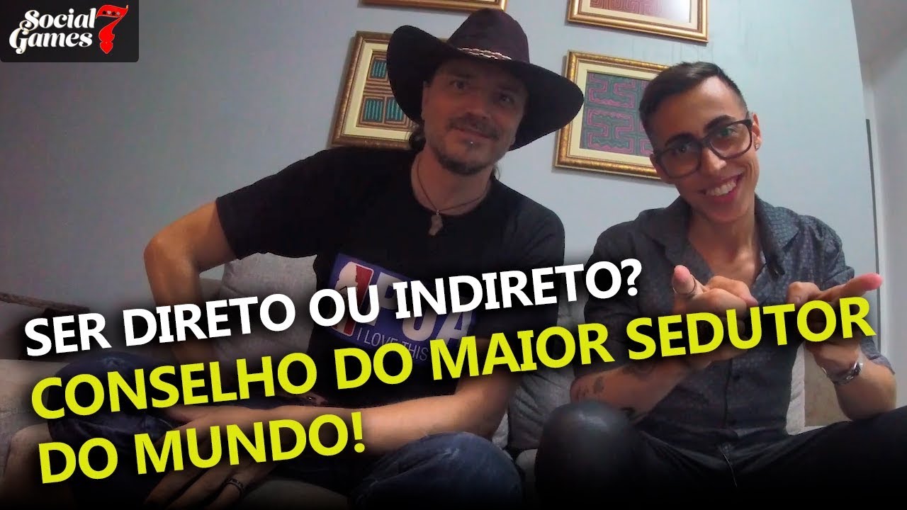 Como chegar em uma mulher? (Direto x Indireto) ft. Mystery PUA | SG7 Gambit
