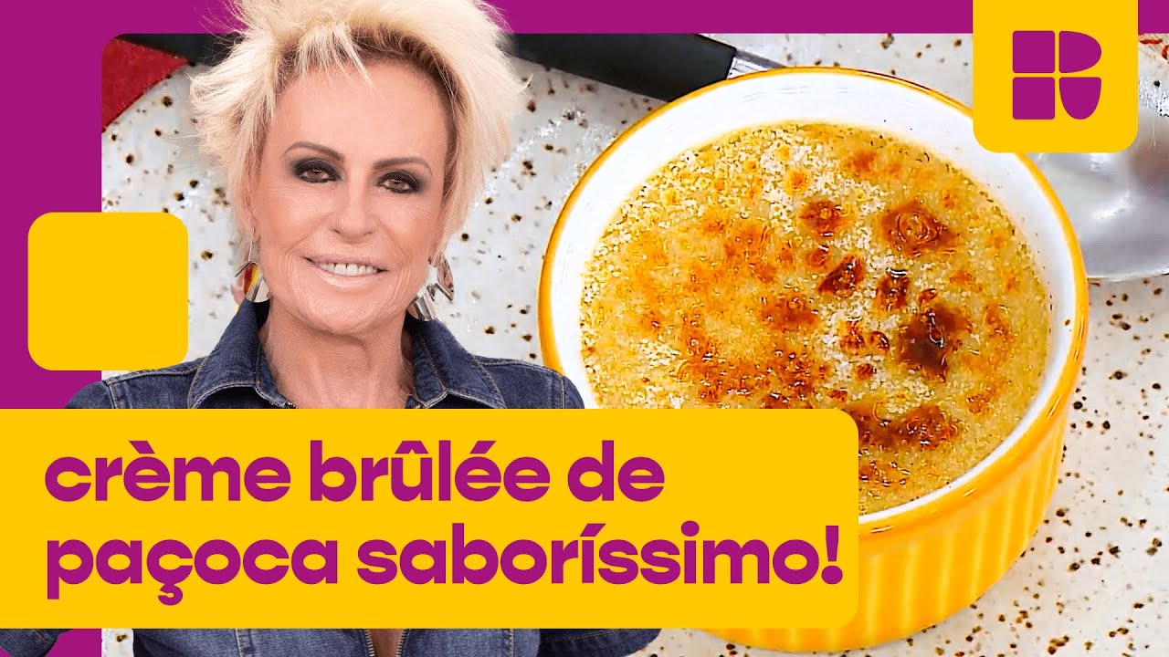 Crème Brûlée de PAÇOCA super fácil! | Receitas de Festa Junina | Mais Você