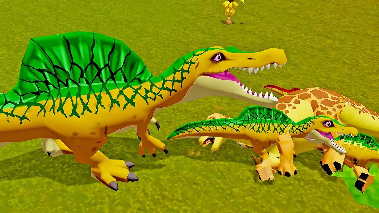 What is Spinosaurus's Favorite Food? | Dino Simulator Game #3