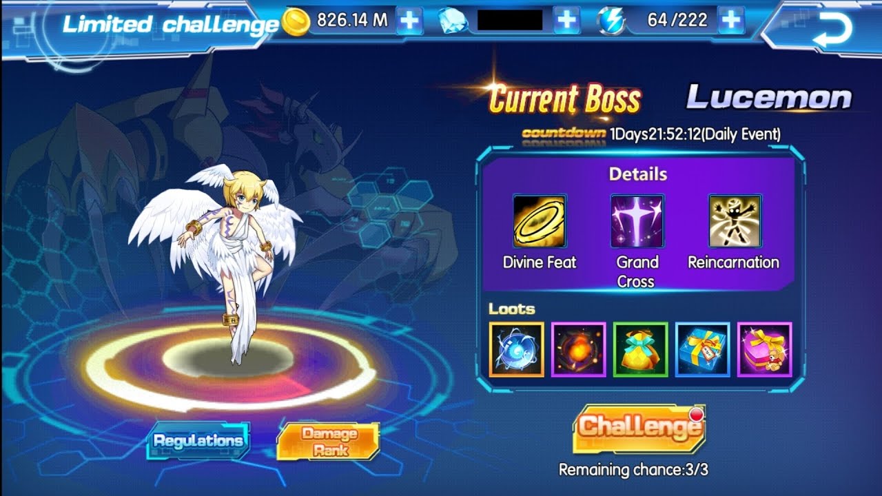Tips and Tricks for Attack Lucemon Event