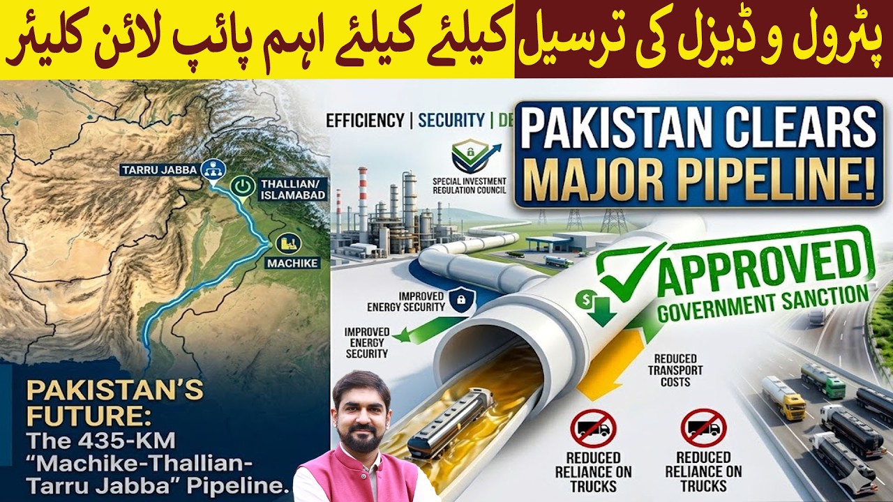 435 Km Major Oil Pipeline Clears for Construction | Rich Pakistan