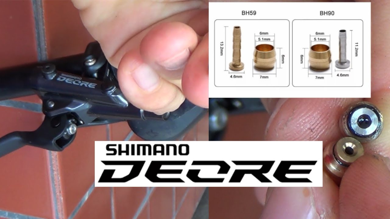 Instalação Padrão Freio Shimano Deore  M6100