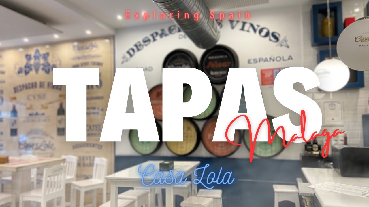 Malaga, Spain. Tapas. Taberna 