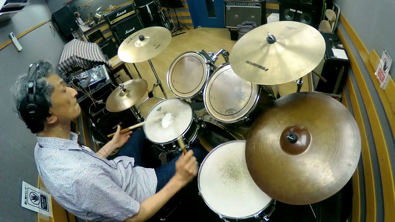 on green dolphin street 　レッスン用見本シンプル演奏（大阪十三前田ドラム教室）