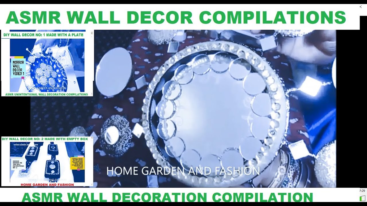 ASMR UNINTENTIONAL WALL DECORATION COMPILATIONS|DIY CREATIVE CHRISTMAS GIFTS|HOME GARDEN AND FASHION