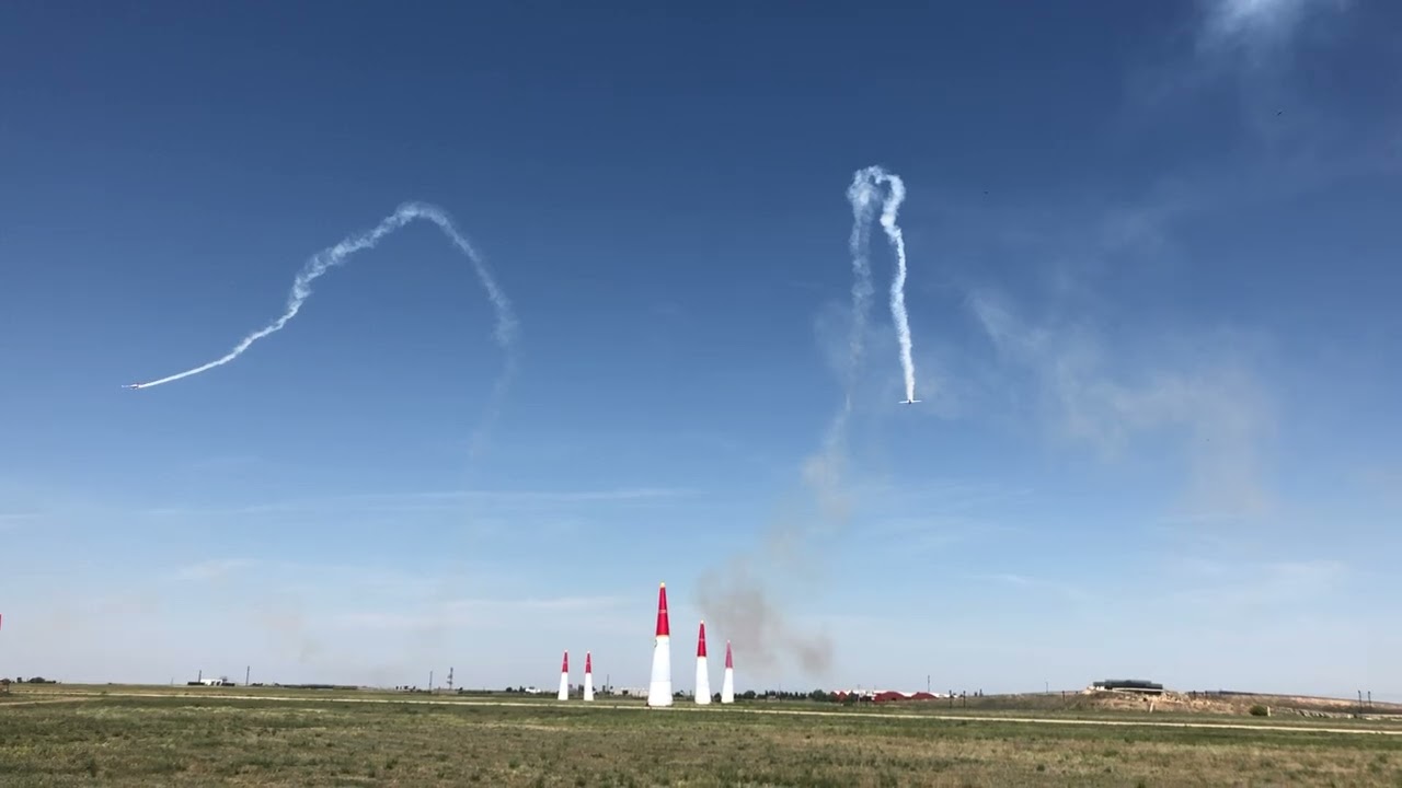Red Bull Air Race (RBAR) Parallel Track Testing, Ocaña 2019