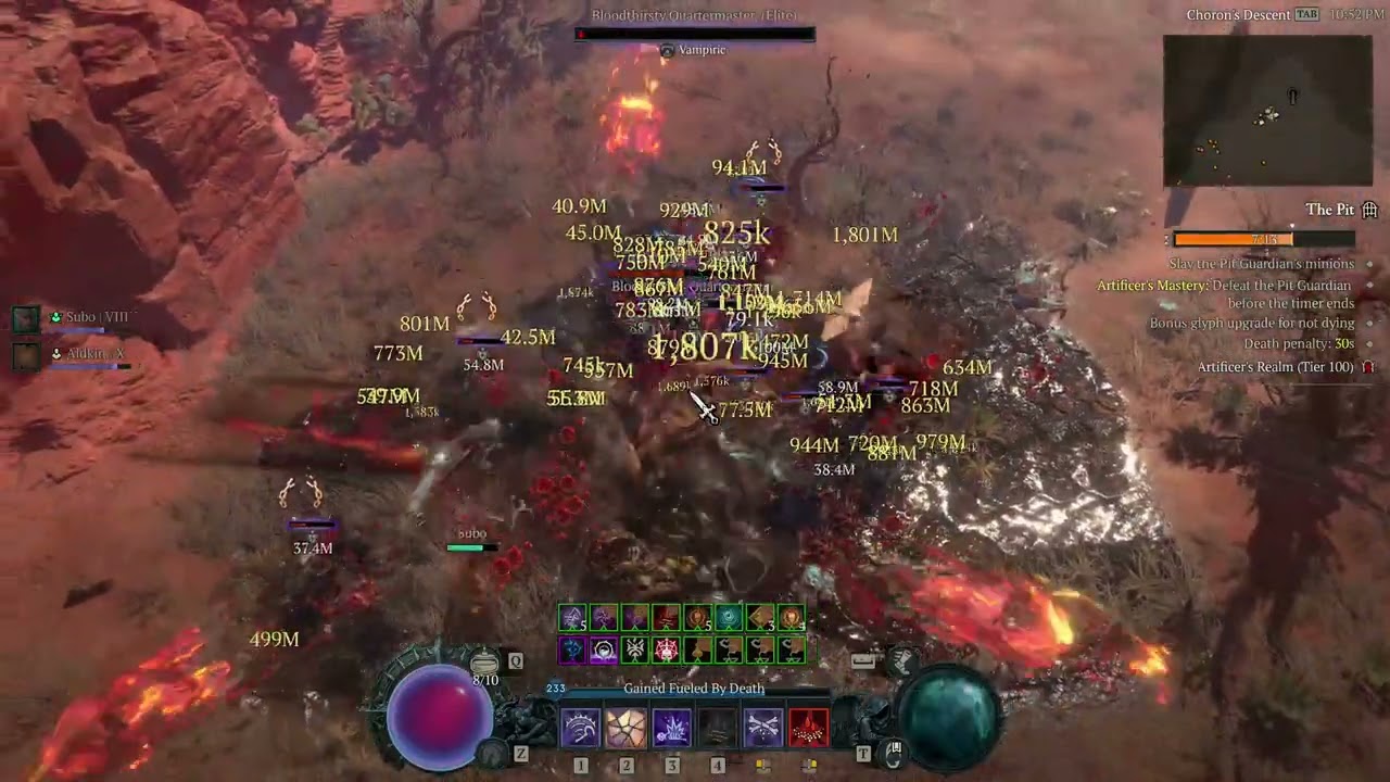Diablo 4 Season 8 - Pit 100 Clear