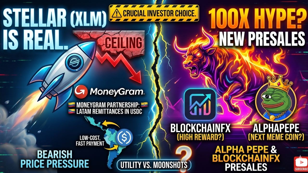 🚀 Stellar XLM: Rewolucja MoneyGram czy nowe przedsprzedaże 100X? (Perspektywy na 2026 r.)