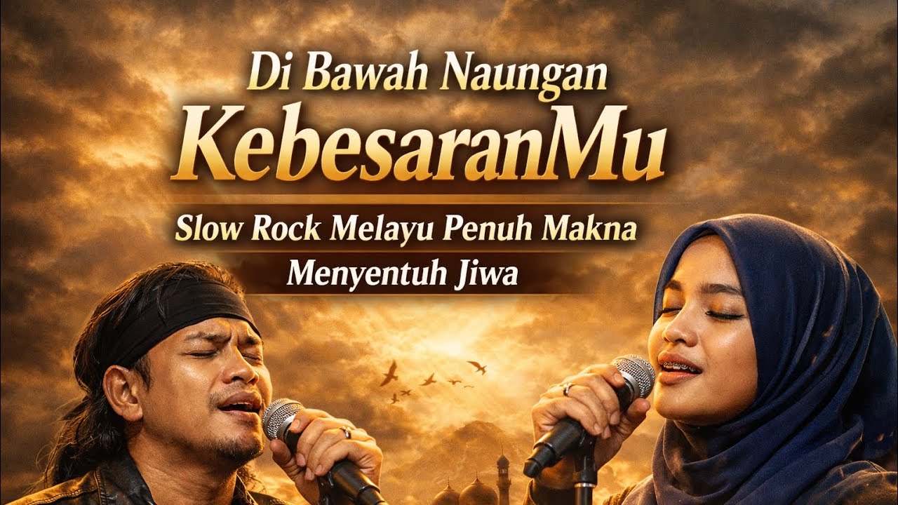DI BAWAH NAUNGAN KEBESARANMU | Slow Rock Melayu Religi Penuh Makna Menyentuh Hati 2026