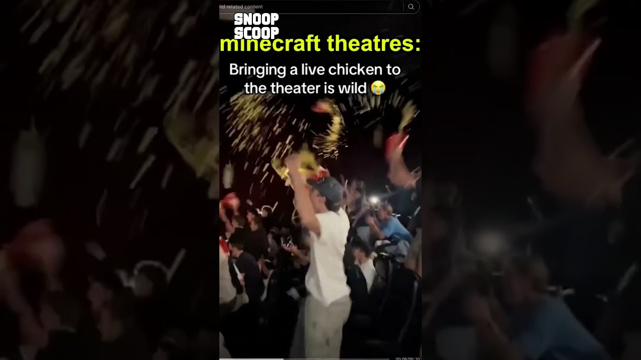 Snow White VS Minecraft Theatres !!!  #wild #minecraft #disney