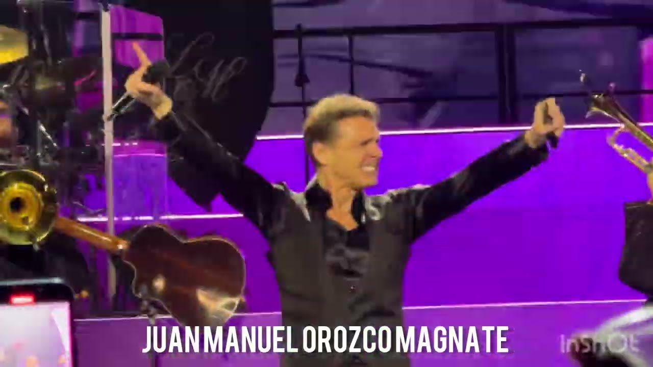 LUIS MIGUEL Ahora Te Puedes Marchar Medley  ARENA CDMX TOUR 2024 21 10 24