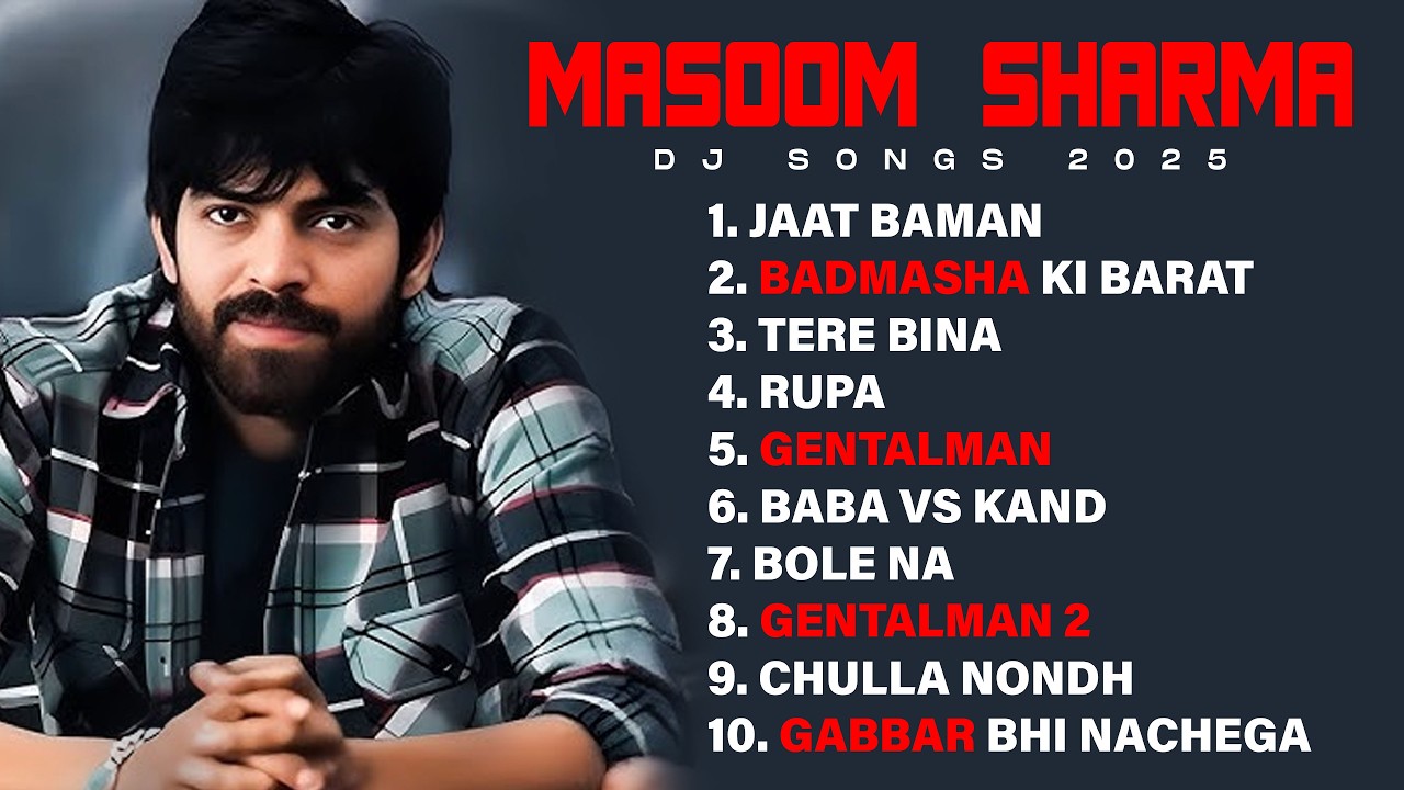 Masoom Sharma Banned Songs 2026 | Top 10 Hit Song | Latest Haryanvi Song | New Haryanvi Song