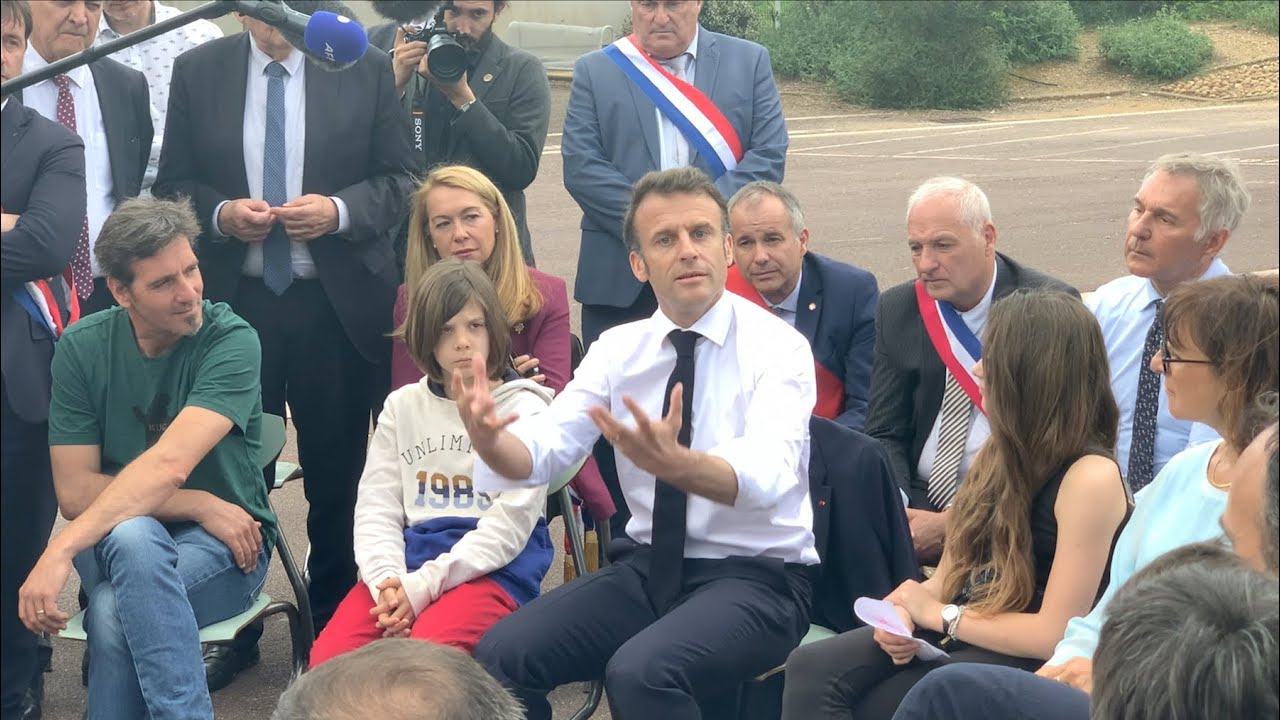 Hérault : Emmanuel Macron en visite à Ganges sur le thème de l’éducation
