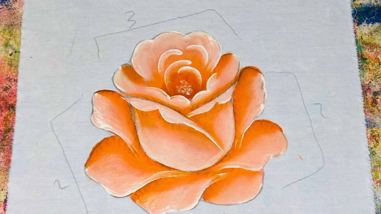 APRENDA A PINTAR ROSA
