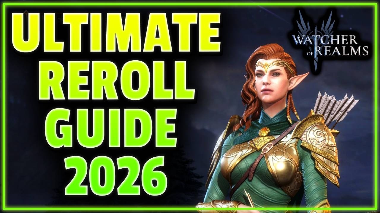 💥 ЛУЧШИЙ СТАРТ! 💥 Гайд по идеальному рероллу 2026 за 10 минут | Watcher of Realms