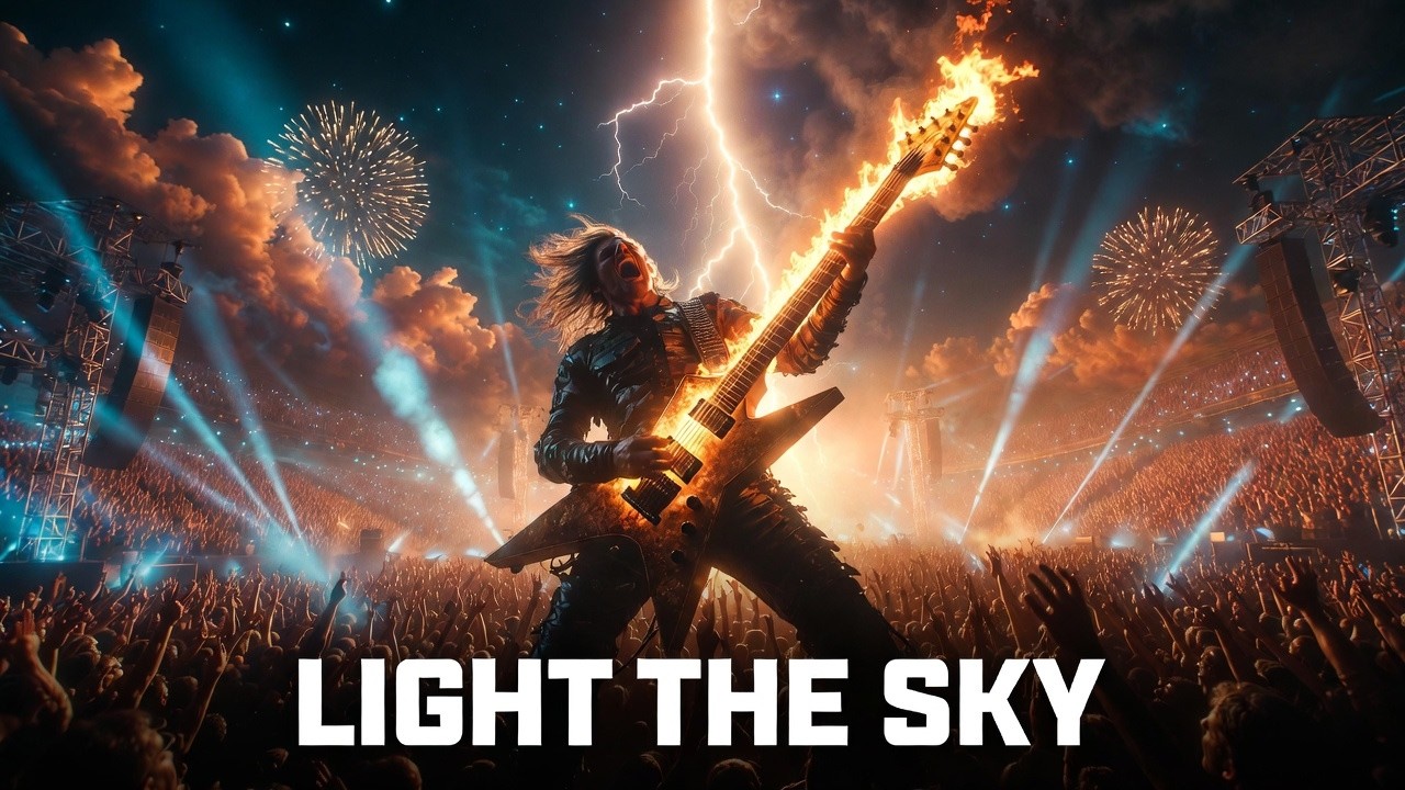LIGHT THE SKY — The Guitar Anthem That Ignites the Night