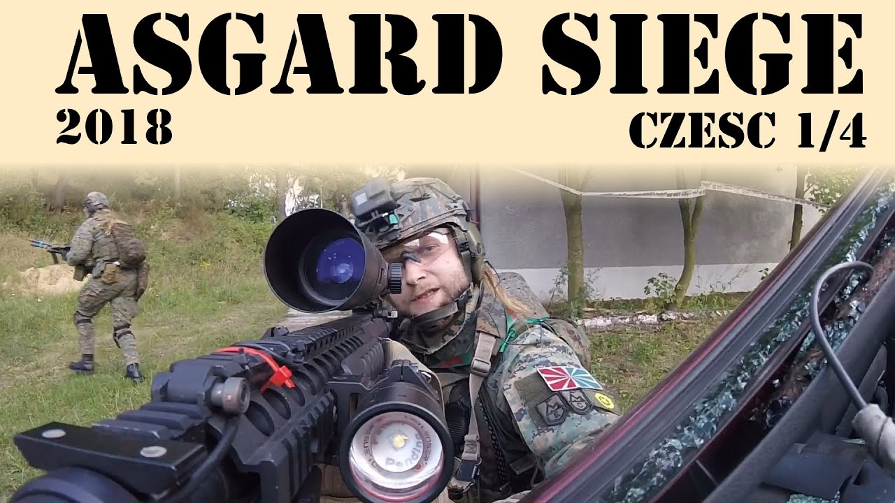 ASGARD SIEGE 2018 Dzień pierwszy/First day- ASG-Olsztyn Rozgrywka/Game (eng. subs)