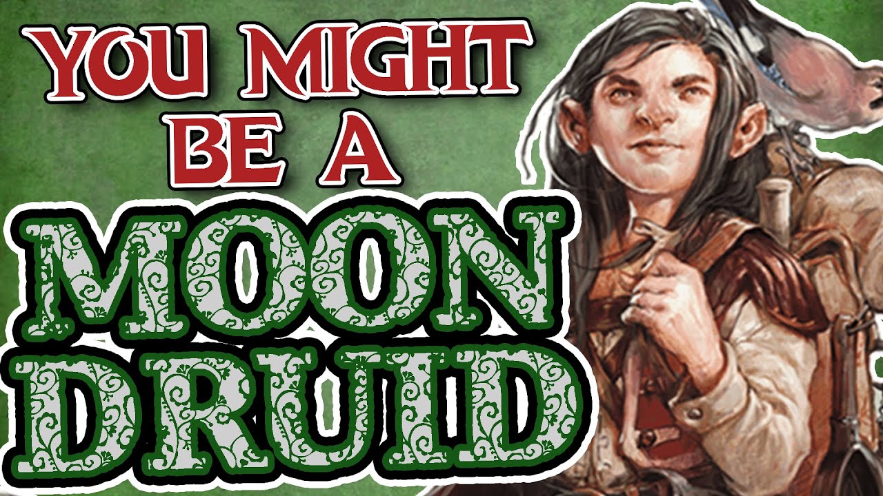 You Might Be a Circle of the Moon Druid | Druid Subclass Guide for DND 5e (2014)
