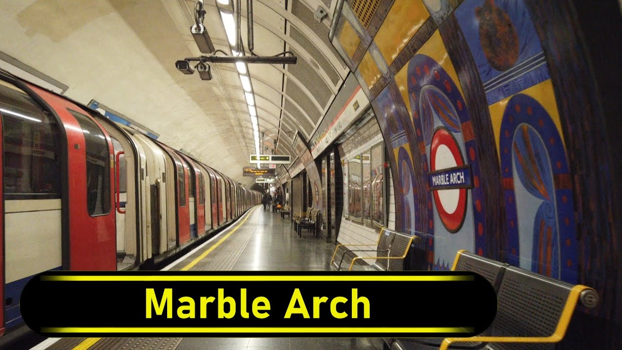 Tube Station Marble Arch - London 🇬🇧 - Walkthrough 🚶