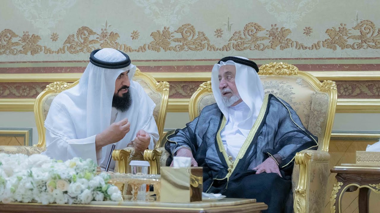 صاحب السمو حاكم الشارقة يواصل استقبال المهنئين بشهر رمضان المبارك