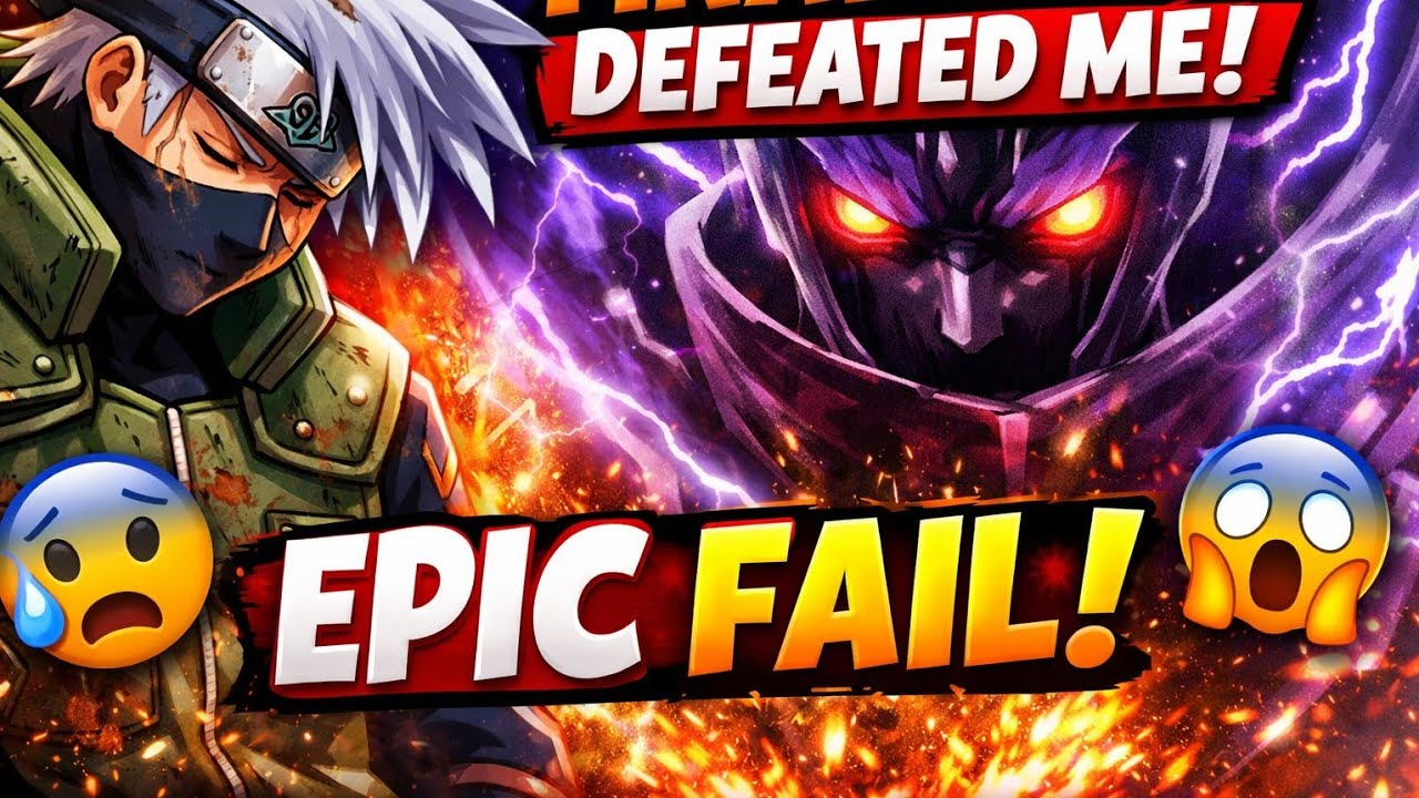 KAKASHI'S FINAL STAND...AND I FAILED💔🔥