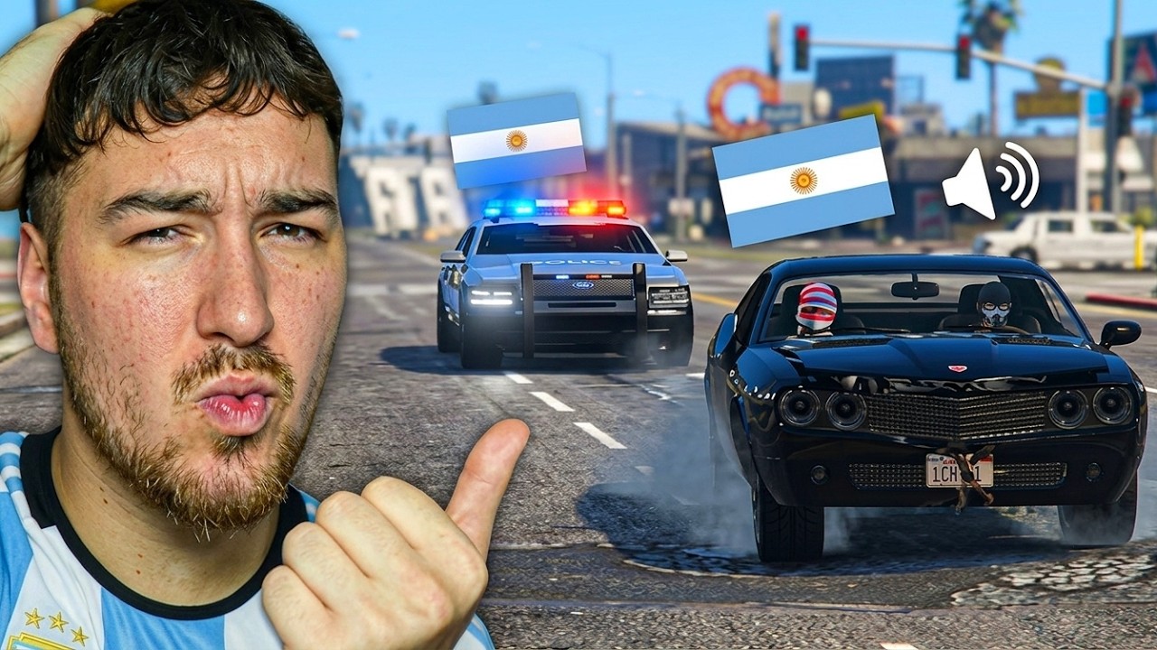 ESTE POLICIA ARGENTINO esta RE LOCO