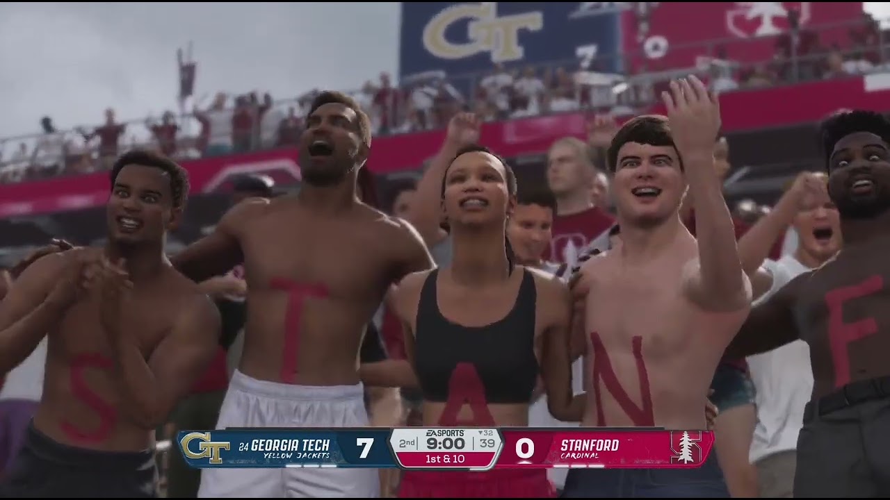 College Football 26 #1 Drew Dammeyer Team Georgia Tech Vs #5 Eli Klein Team Stanford 