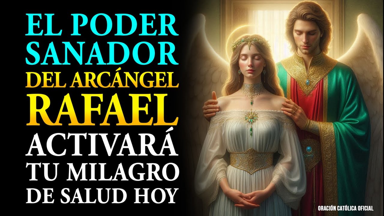 EL PODER SANADOR DEL ARCÁNGEL RAFAEL ACTIVARÁ HOY TU MAYOR MILAGRO DE SALUD