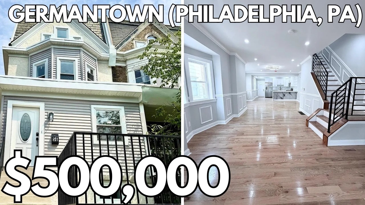 🏡 Beautifully Renovated 6-Bedroom Home in Germantown, Philadelphia — Only $500k!
