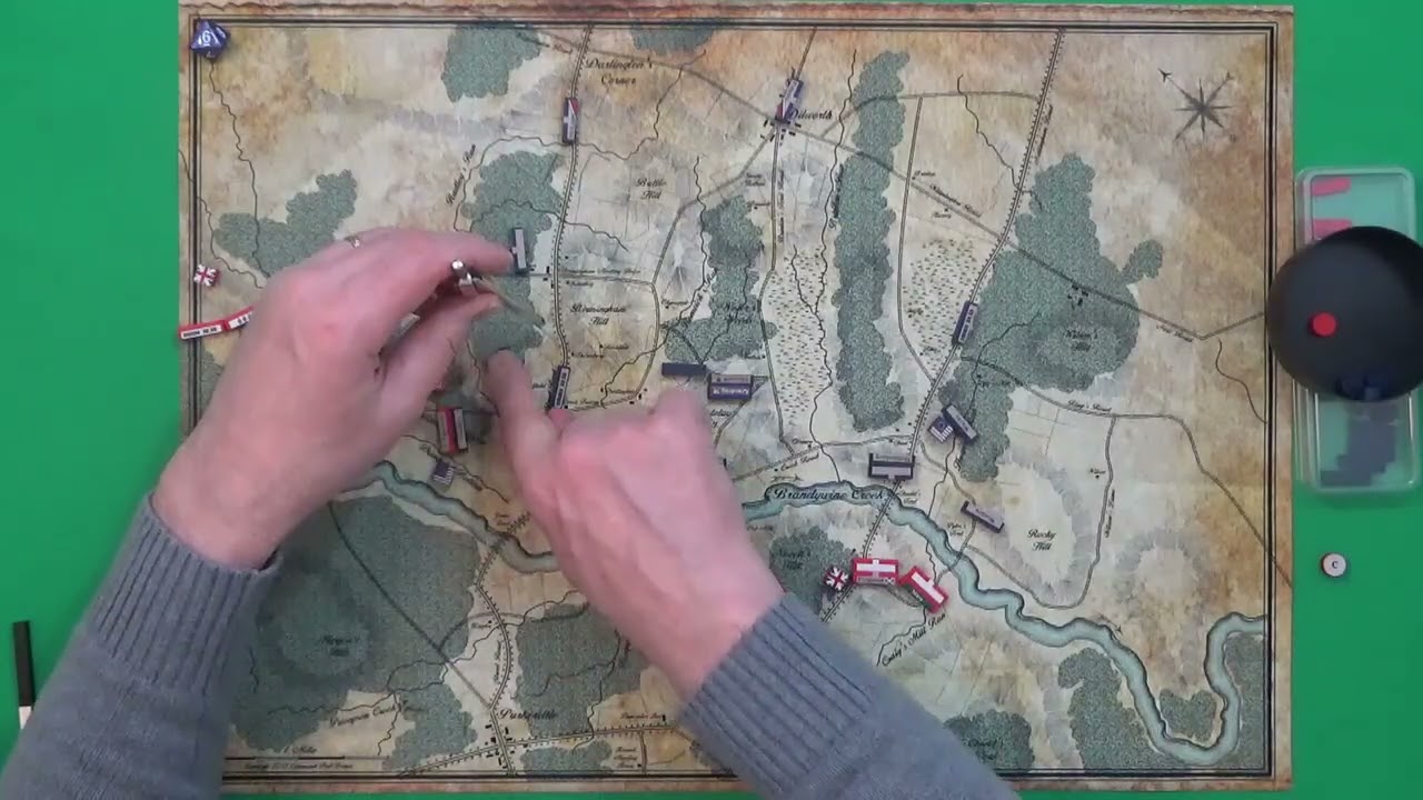 Musket Battles Brandywine (playtest proposed 5.0 rules)