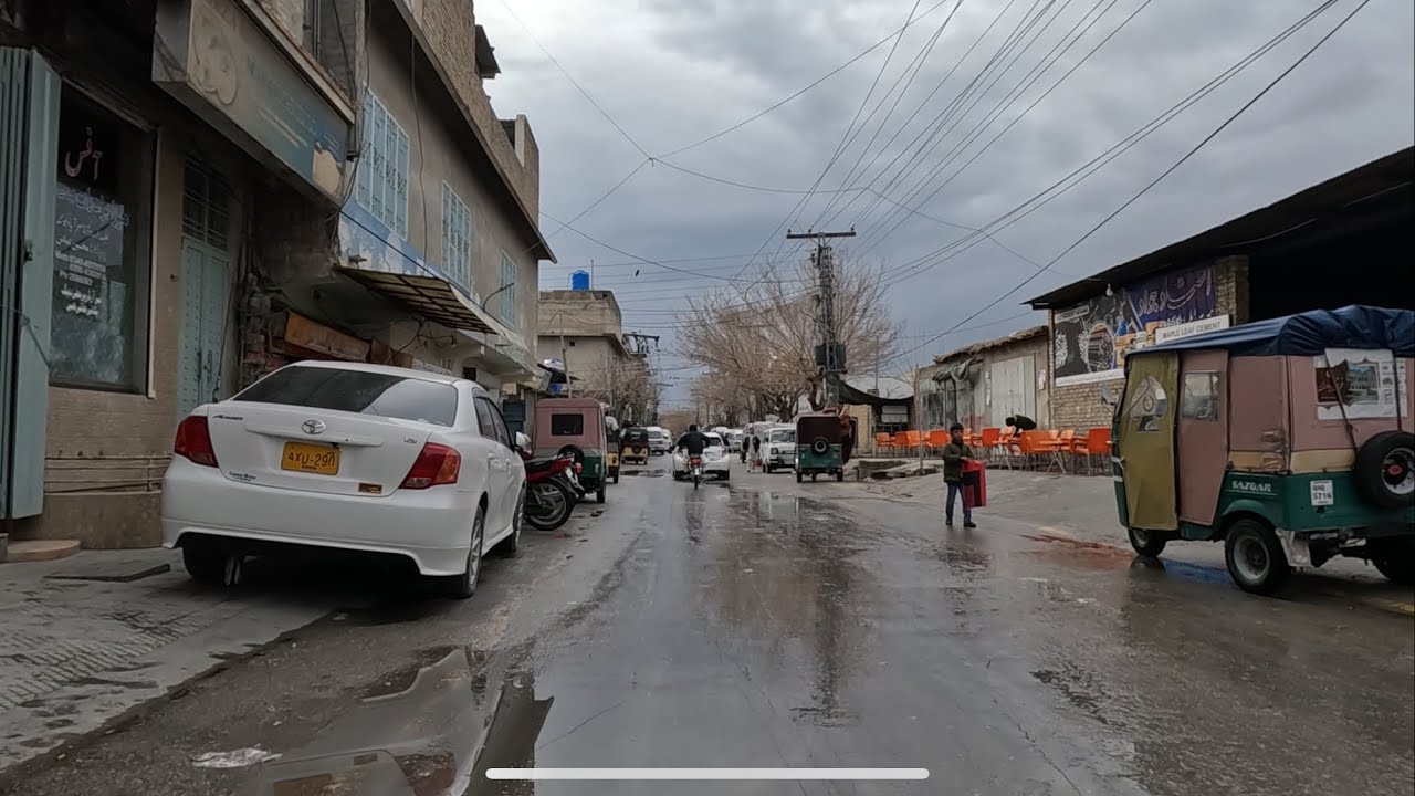 The Beauty of Mariabad After Rain🌧️ | Quetta Streets Vlog