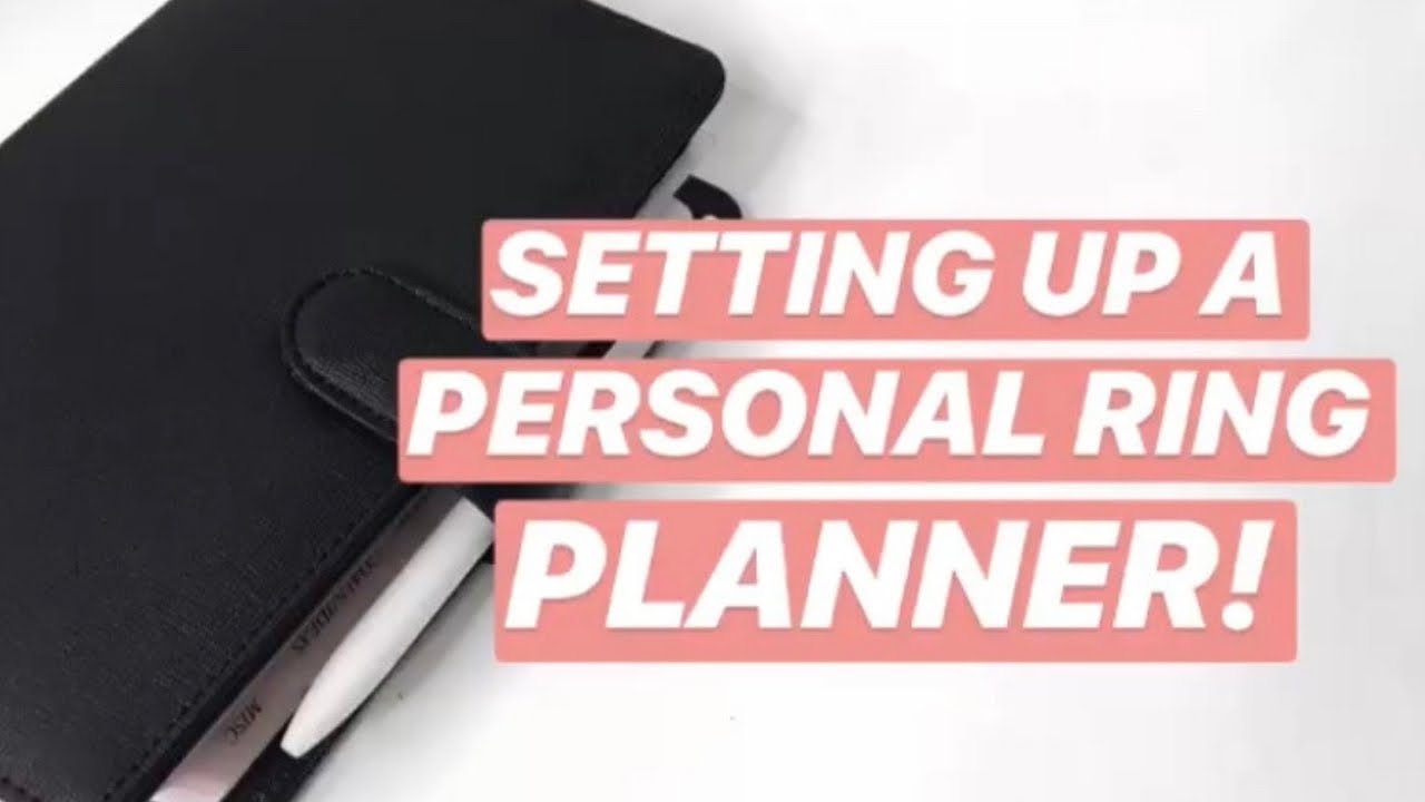 Setting Up a Personal Ring Planner!