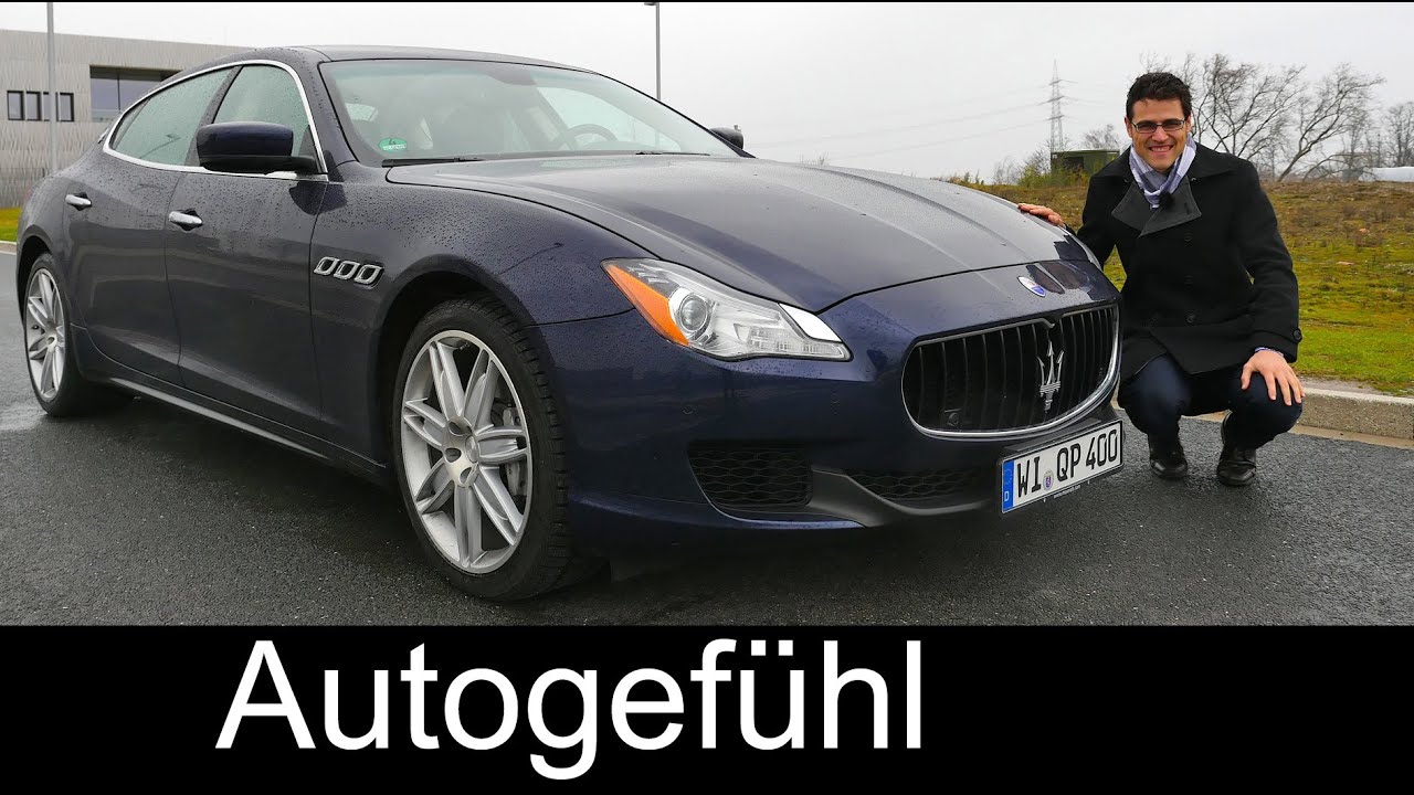 2015 Maserati Quattroporte test drive REVIEW V6 Diesel - Autogefühl