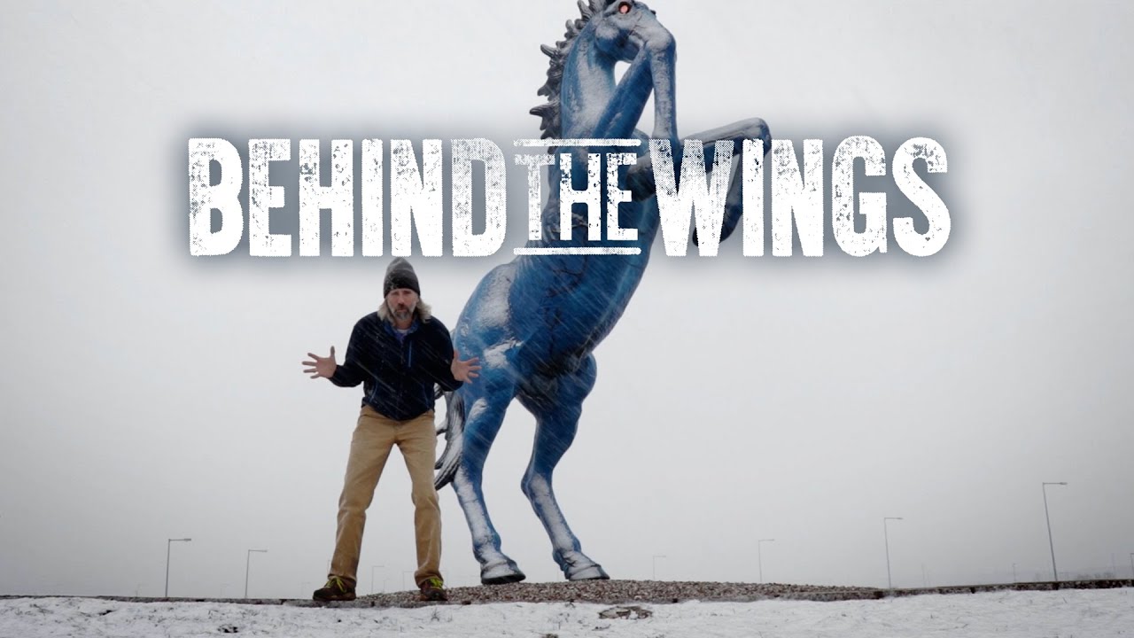 Behind the Wings - Denver Airport #history #military #warfare