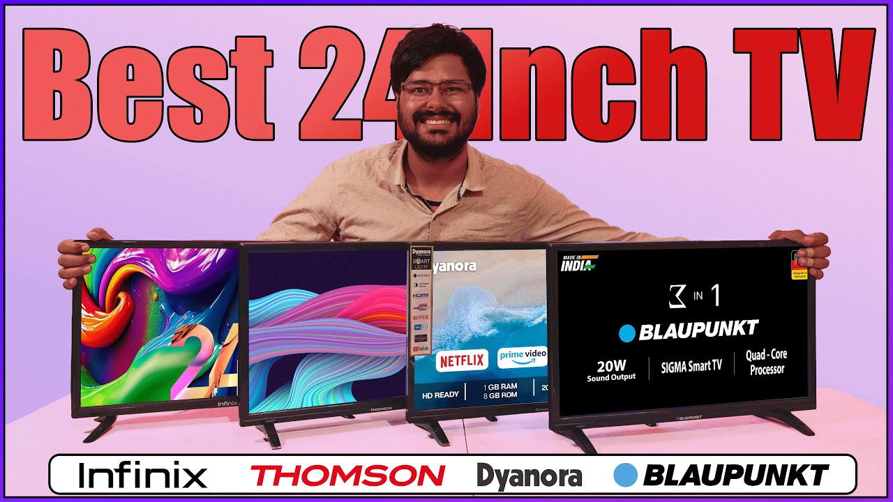 💰 Best 24-Inch TV Under ₹7,000: Infinix Y1 vs Blaupunkt Sigma vs Thomson Alpha vs Dyanora 🔍📺