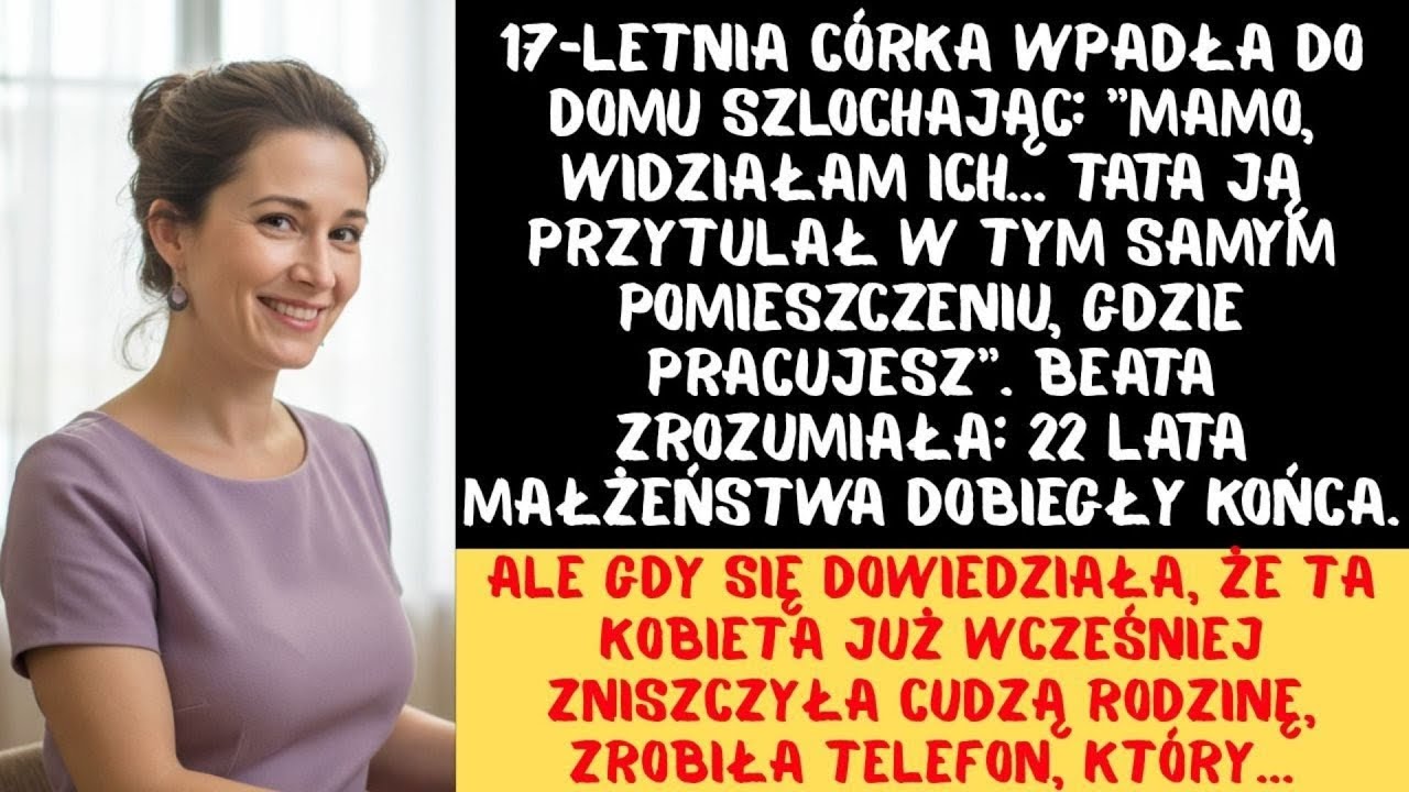 Zdrada W Pracy   Mamo, oni się obejmowali –szlochała 17 letnia córka To był koniec 22 lat małżeńst