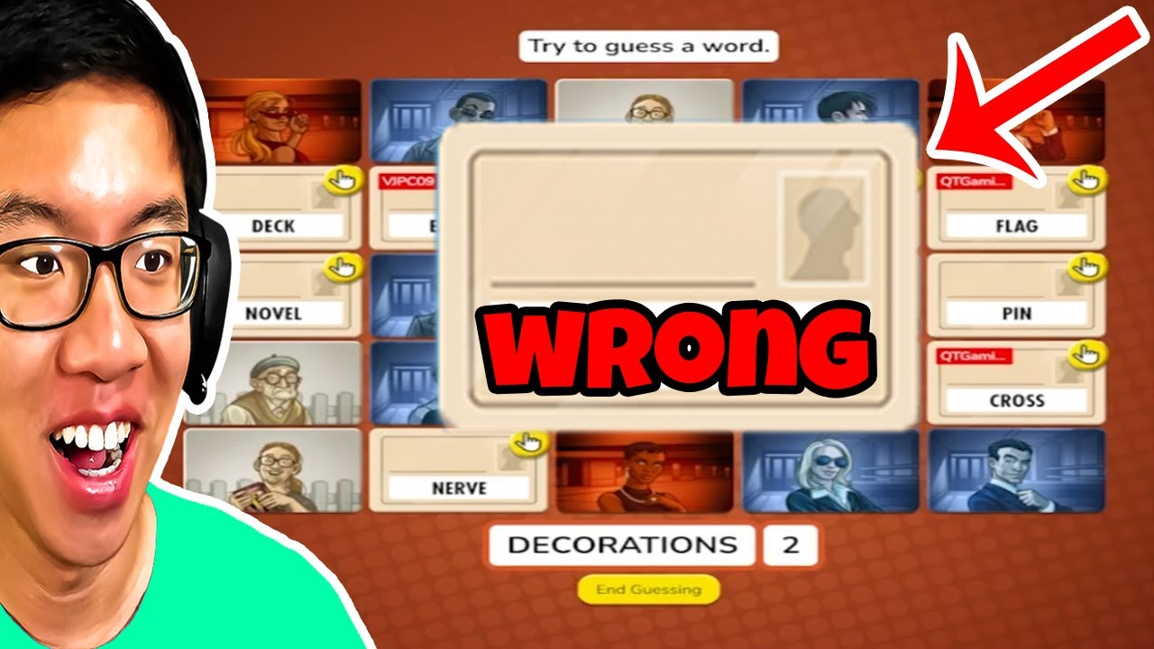 How Is That Not The Right Answer?! - Codenames