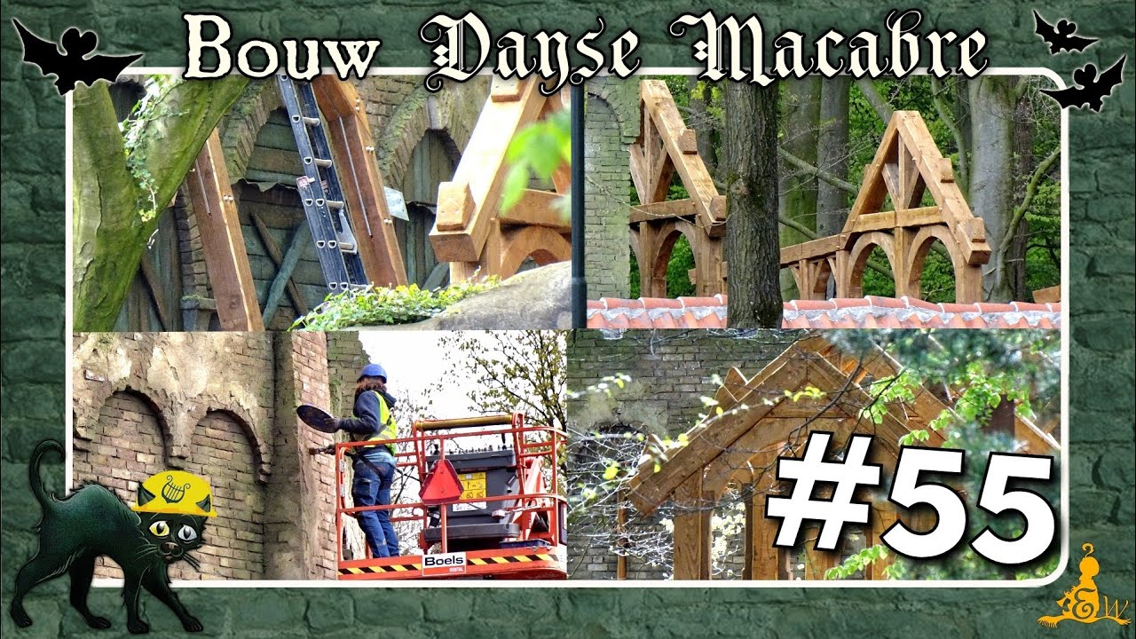 [#Efteling] ⚒️ Bouw Danse Macabre #55