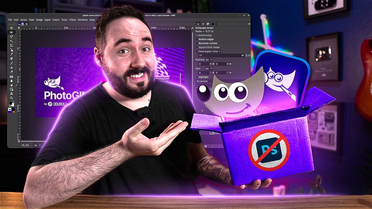 Novo GIMP 3 ameaça domínio do Photoshop? (+ PhotoGIMP 2025)