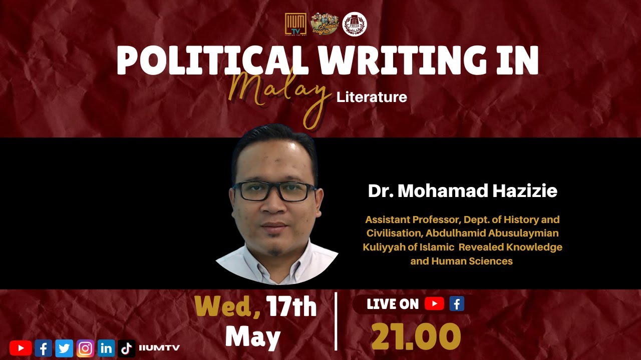 POLITICAL INSIGHTS | S8 EP2 | ✨Political writing in Malay Literature ✨