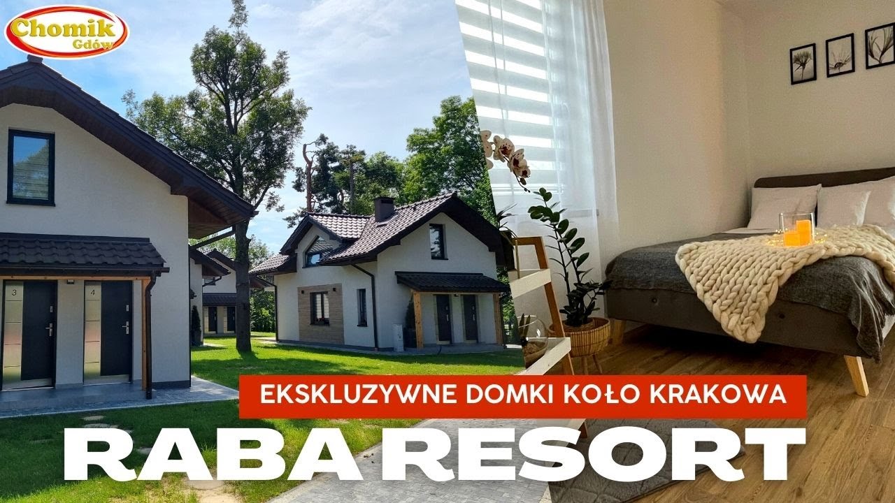 Raba Resort. Domki pod Krakowem. Komfortowy rodzinny wypoczynek lub wyjazd firmowy