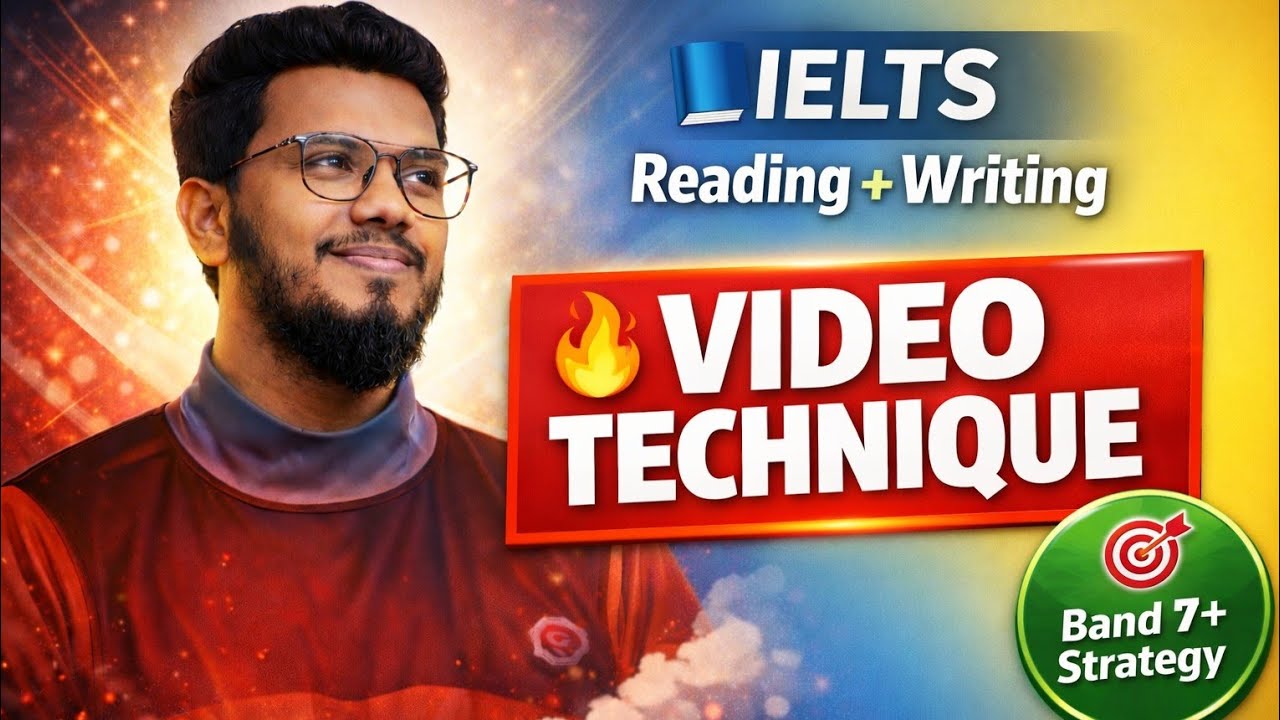 IELTS Reading + Writing Strategy | 🔥 Video Technique for Band 7+ (Step-by-Step Guide)
