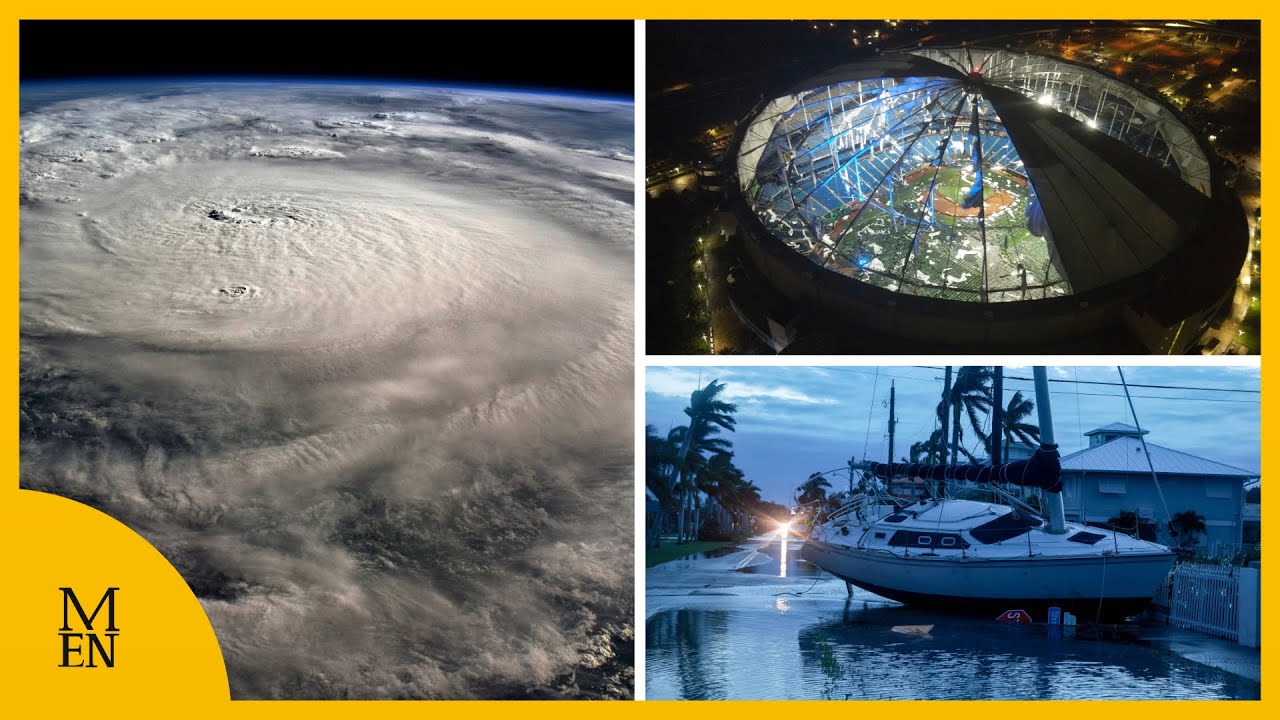Scenes of destruction across Florida after Hurricane Milton hits