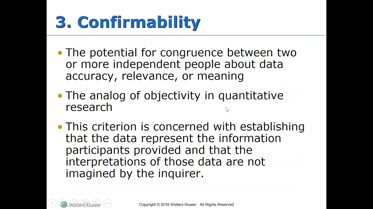Evaluating Trustworthiness of Qualitative Research