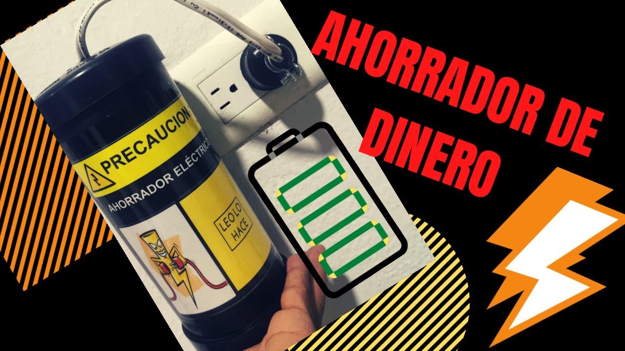 🔋💡AHORRADOR DE ENERGÍA 💯 CASERO🔦🔋⚡️