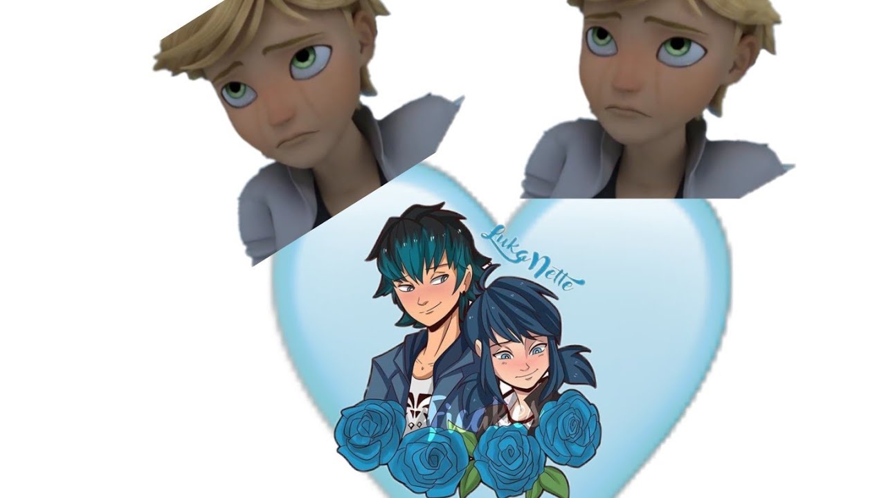 chat tra marinette adrien e luka pt2