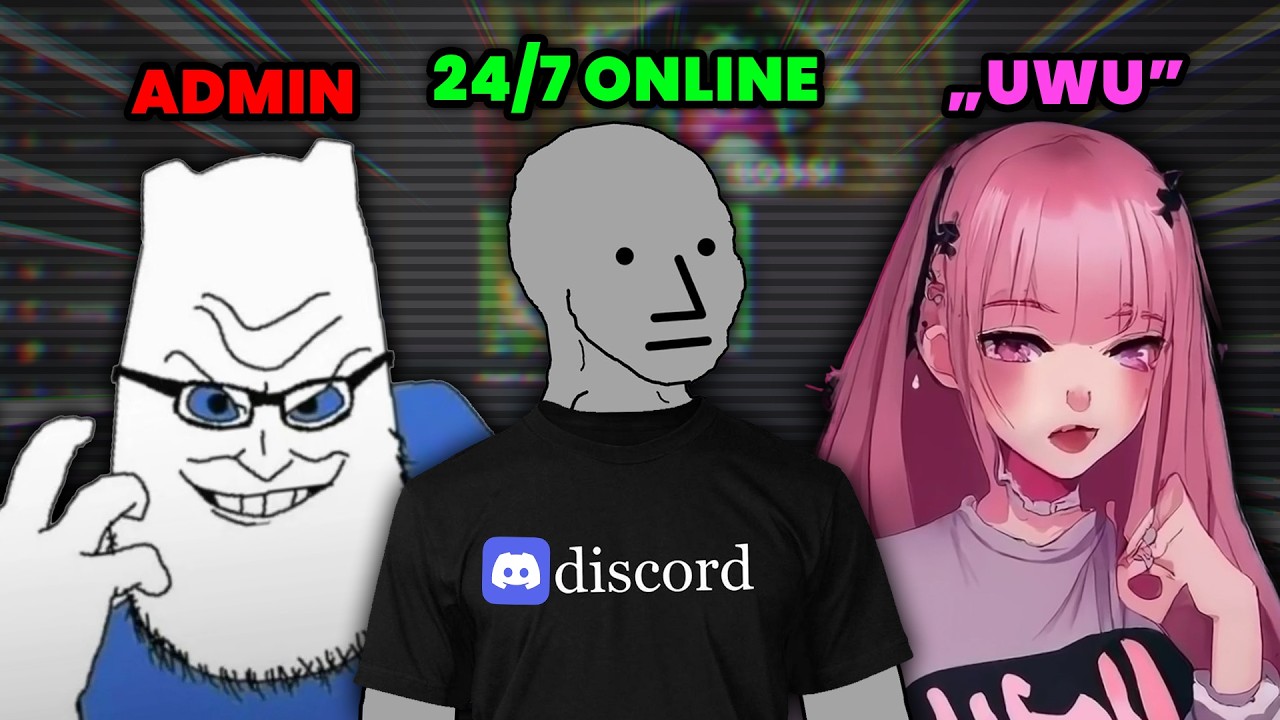 WSZYSTKIE typy Ludzi na Discordzie
