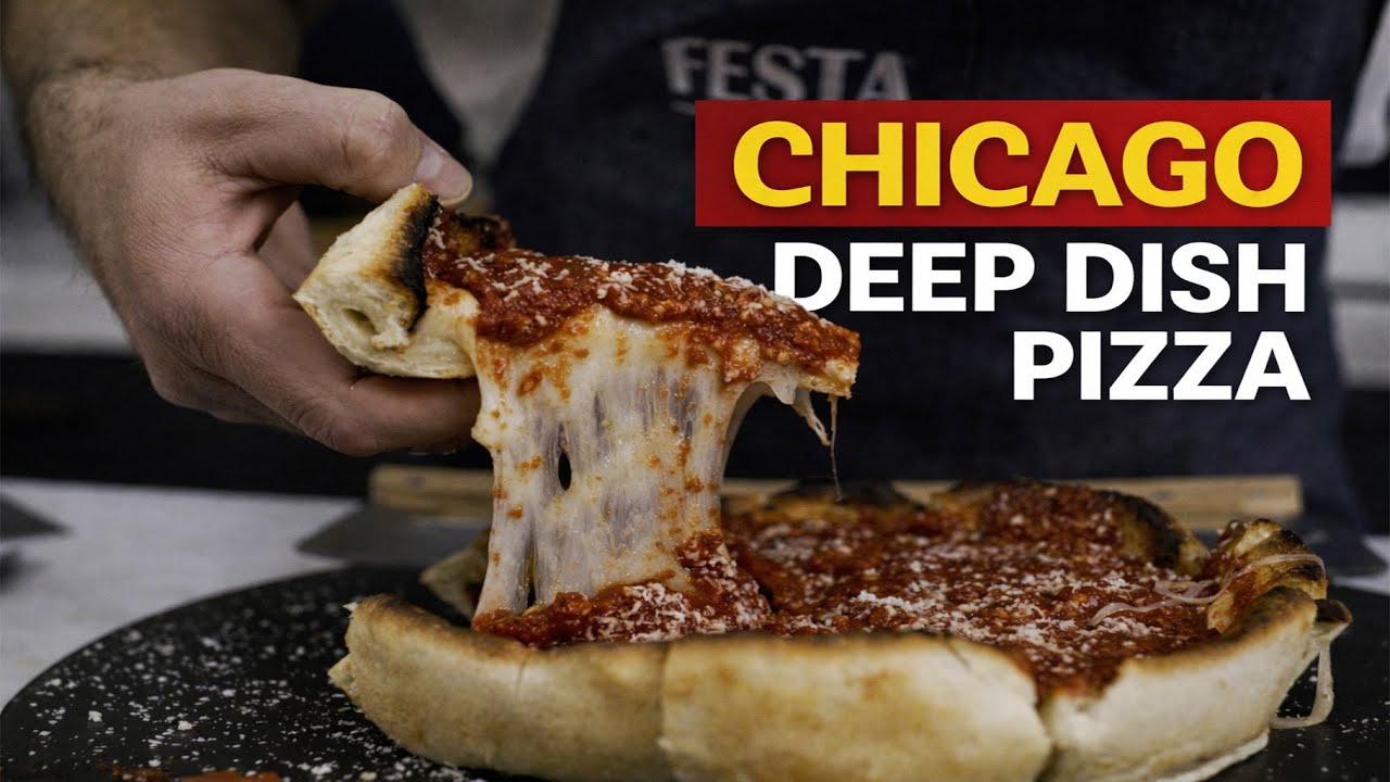 Chicago Deep Dish Pizza - How To Make