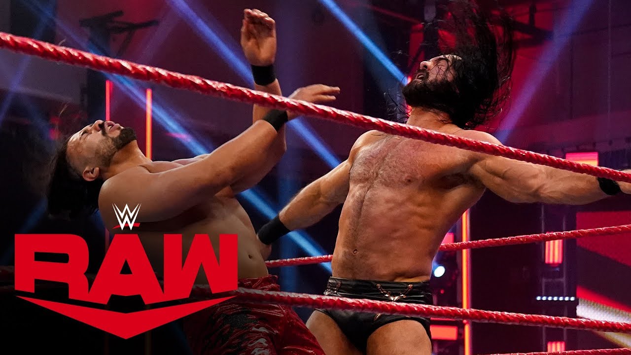 Дрю Макинтайр против Андраде – матч чемпион против чемпиона: Raw, 13 апреля 2020 г.